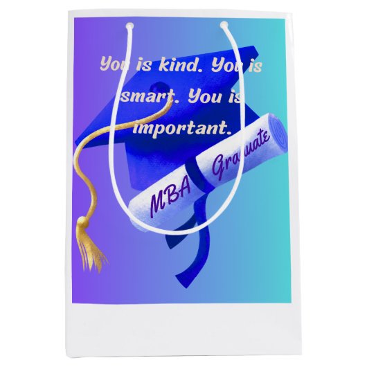 MBA-gift Medium Cadeauzakje (Voorkant)