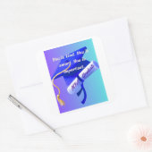 MBA Gift Vierkante Sticker (Envelop)