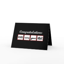 MBA-graad - AANGEPASTE NAAM - Gefeliciteerd