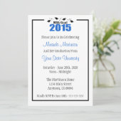 MBA Grad 2015 Invitation de diplôme (Casquettes bl (Debout devant)