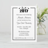 MBA Grad 2017 Invitation de diplôme (Casquettes no (Debout devant)