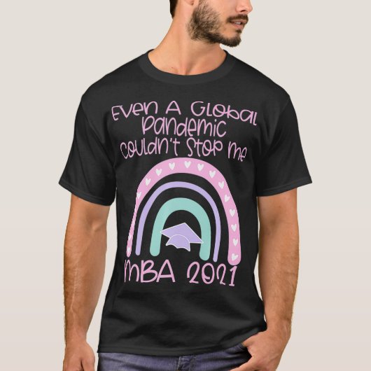 MBA Masters Business Administration Afstuderen 202 T-shirt (Voorkant)