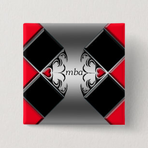 mba vierkante button 5,1 cm