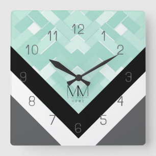 MbM HOME Muur Klok - Mint Madness