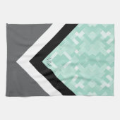 MbM HOME Serviette de cuisine - Mint Madness (Horizontal)
