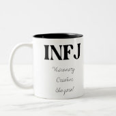 MBTI type mug INFJ (Gauche)