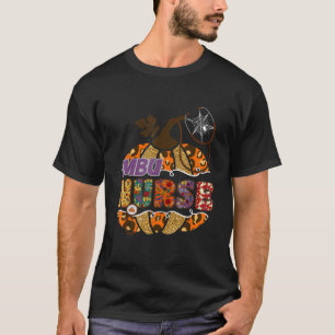 MBU Verpleegkundige Stethoscoop Verpleegkunde Hall T-shirt