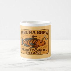 Mbuna Brew – Territoriale gebraden Cichlid koffie Koffiemok