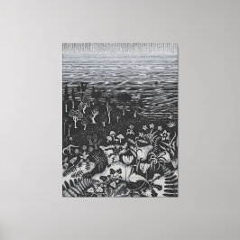 MC Escher art Canvas Afdruk