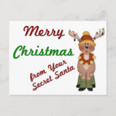 MC Reindeer Secret Père Noël - Cartes postales de  (Devant)