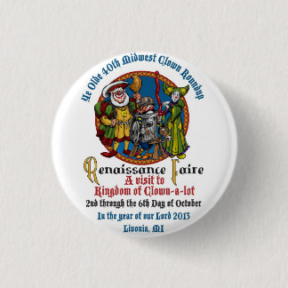 MCA 40e herdenkingsspellen Ronde Button 3,2 Cm