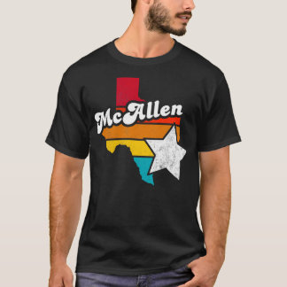 McAllen Texas Vintage Verdrietig Souvenir 1 T-shirt