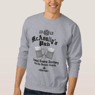 McAnally's Pub Black Logo Trui