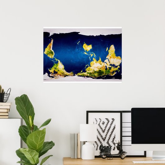 McArthur's New WorldMap Poster (Thuiskantoor)