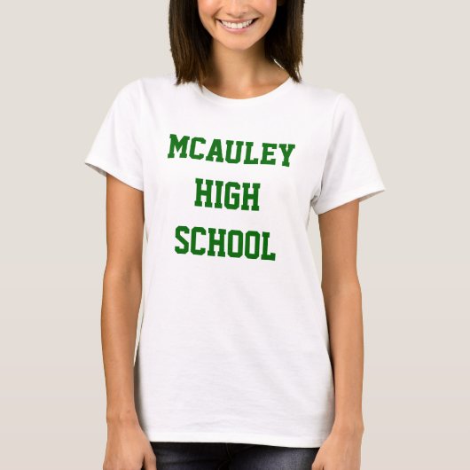 McAuley High School Team T-shirt (Voorkant)