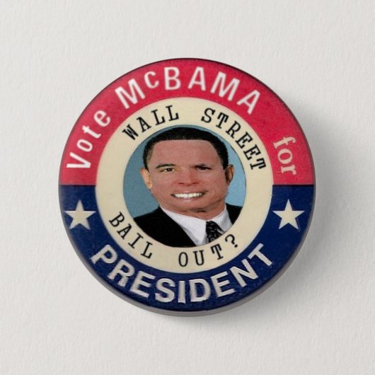 McBama Button (Voorkant)