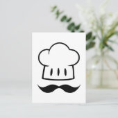 MCBHM CARTOON GRAPHIC LOGO MASTER CHEF PET BAKER B BRIEFKAART (Staand voorkant)