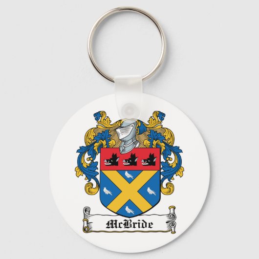 McBride Family Crest Sleutelhanger (Voorkant)