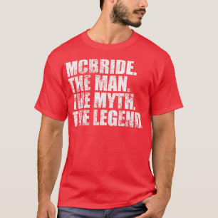 McBrideMcbride Achternaam McBride T-shirt