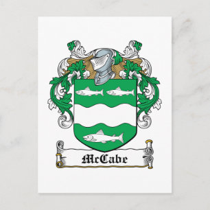McCabe Family Crest Briefkaart
