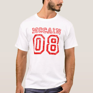 McCain 08 in nood T-shirt
