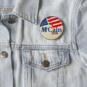 McCain 2008 Button vlag (In situ)