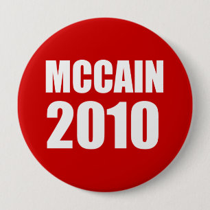 MCCAIN 2010 RONDE BUTTON 4,0 CM