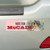 McCain-Bumpersticker Bumpersticker (Op auto)