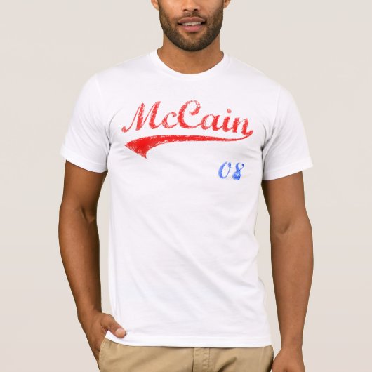 McCain Jersey a dénommé le T-shirt (Devant)