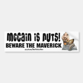 McCain Nuts Bumpersticker