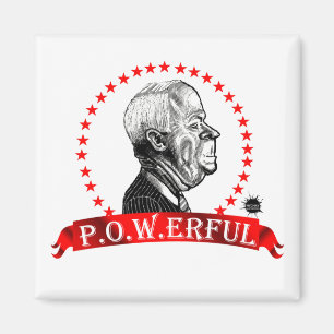 McCAIN-P.OW. Magneet