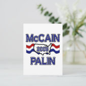 McCain Palin 2008 Briefkaart (Staand voorkant)