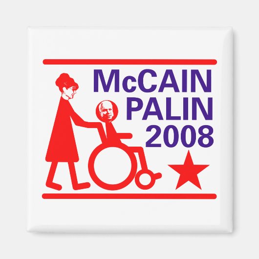 McCain Palin 2008 Magneet (Voorkant)