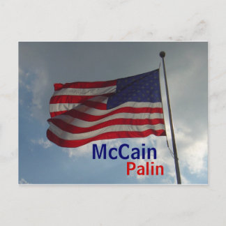 McCain/Palin-Briefkaart Briefkaart