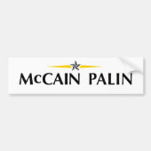 MCCAIN PALIN Bumpersticker (Voorkant)