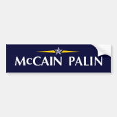MCCAIN PALIN Bumpersticker (Voorkant)