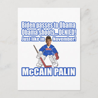 McCain Palin geweigerd Briefkaart