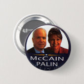 McCain-Palin-jute - Button (Voorkant /achterkant)