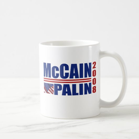 McCain Palin-Mokken Koffiemok (Rechts)