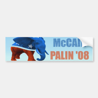 McCain Palin Republican Logo Car Bumpersticker