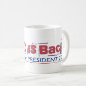 McCain pour le Président Mug (Devant droit)