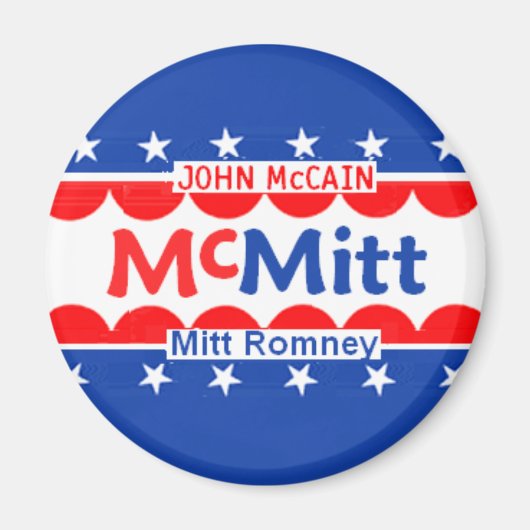 McCain Romney Magnet (Devant)