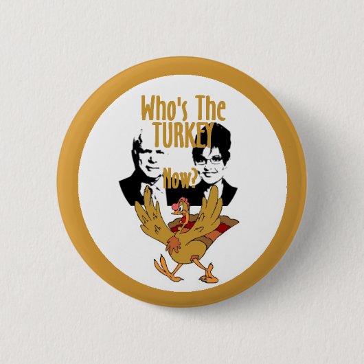 McCain TURKEY Button (Voorkant)