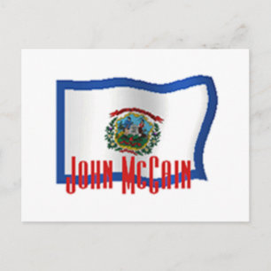 McCain West Virginia Briefkaart