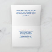 McCall, de scène van de Winter van Feestdagen Kaart (Binnen)