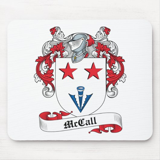 McCall Family Crest Muismat (Voorkant)