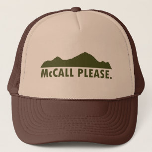 McCall Idaho Alsjeblieft Trucker Pet