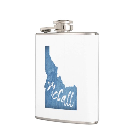 McCall Idaho Wood Grain Heupfles (Links)