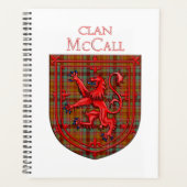 McCall Tartan Scottish Pset Lion Rampant Planner (Voorkant)