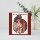  McCalls Magazine Maart 1911 Kaart (Staand voorkant)